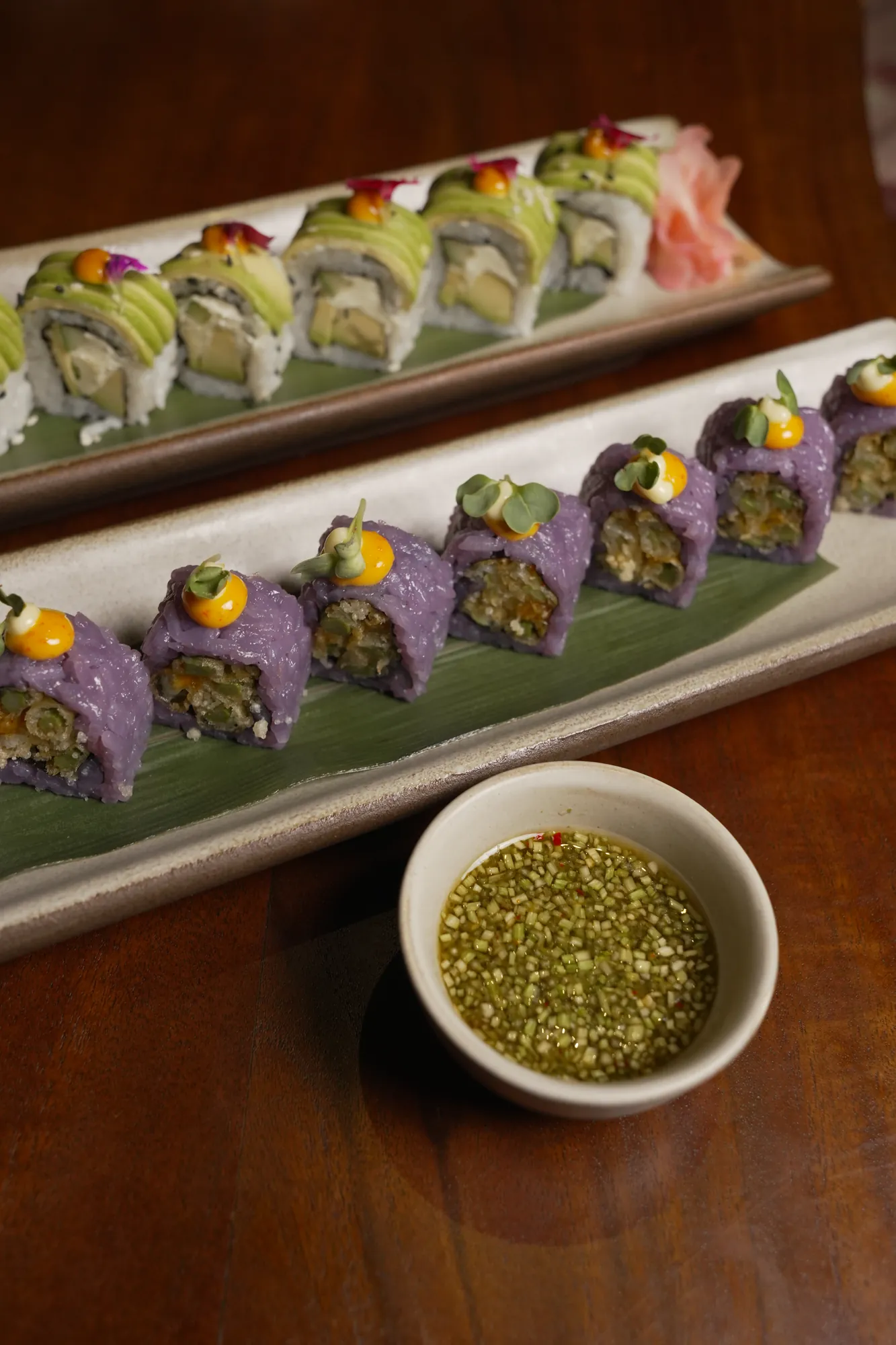 From the Live Sushi Experience Bar